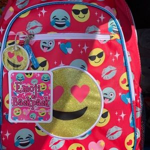 Emoji bookbag